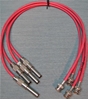 Picture of ADC R2V-B Patch to BNC Adaptor Cables, Orange