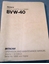 Image de Sony BVW-40 Operation & Maintenance Manual Vol 1, 1st Ed.