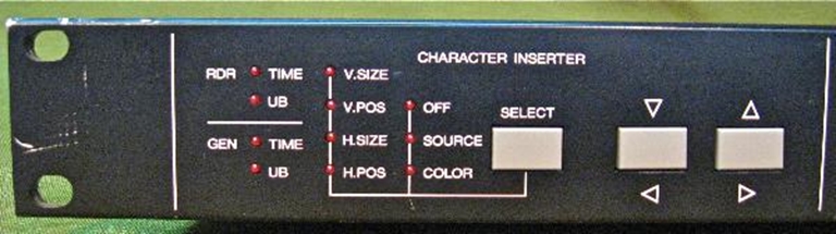 Image sur Fostex Model 4011 Time Code Gen/Reader