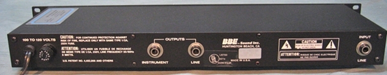 Image sur BBE Model 411 Sonic maximizer sn H03148