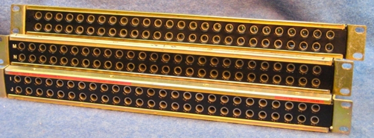 Picture of ADC/SwitchCraft Balanced, Switching Longframe Patch Panels, Close out prices.