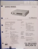 Image de Sony MVR-5500 Service Manual