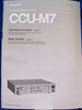 Image de Sony CCU-M7 Operating Instructions