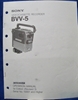 Image de Sony BVV-5 Operation Manual, 1st Ed, (Revised 3) 