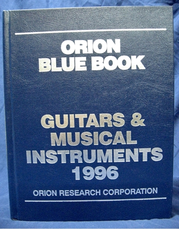 Picture of Orion Blue Book: 1996 Guitars & Musical Instruments