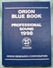 Image de Orion Blue Book: 1998 Professional Sound