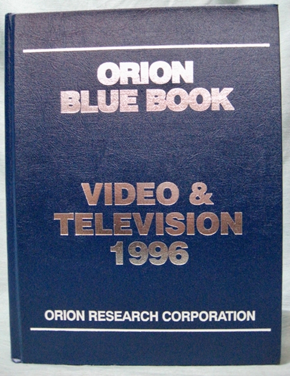Picture of Orion Blue Book: 1995 Video & Television