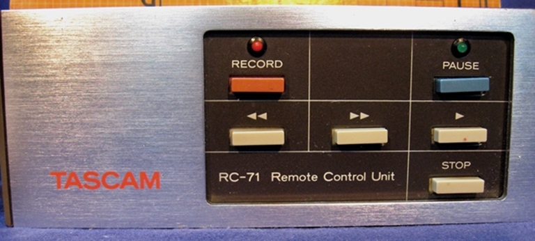 Image sur Tascam RC-71 Remote control
