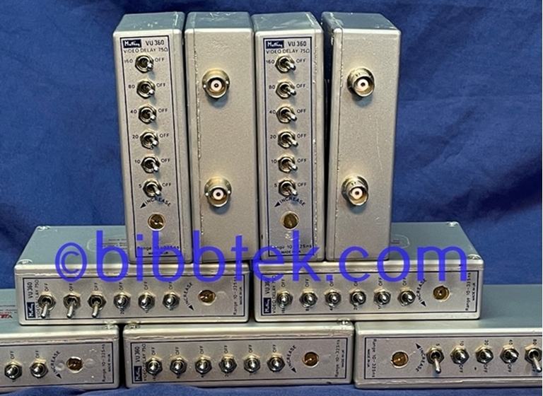 Picture of Matthey Video Delay VU360, 10 to 325 ns.