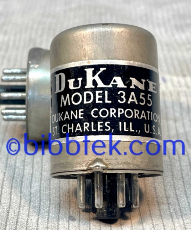 Picture of Dukane Model 3A55 MIc input transformer.