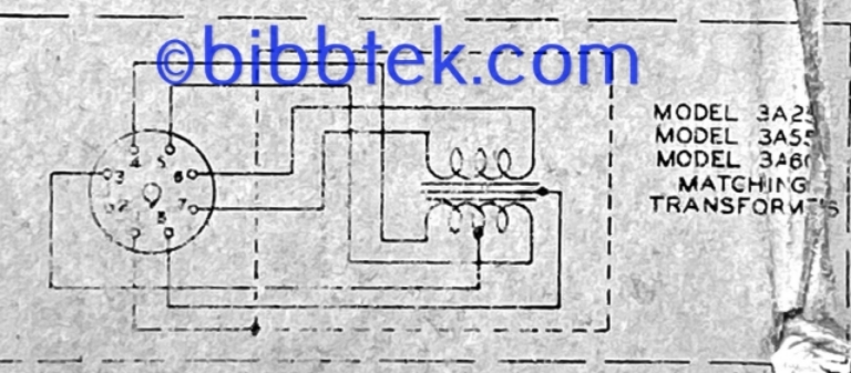Image sur Dukane Model 3A55 MIc input transformer, for Dukane 1E460A tube amplifier.