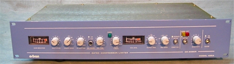 Picture of Orban 422A Limiter/DeEsser sn1446660. SOLD.
