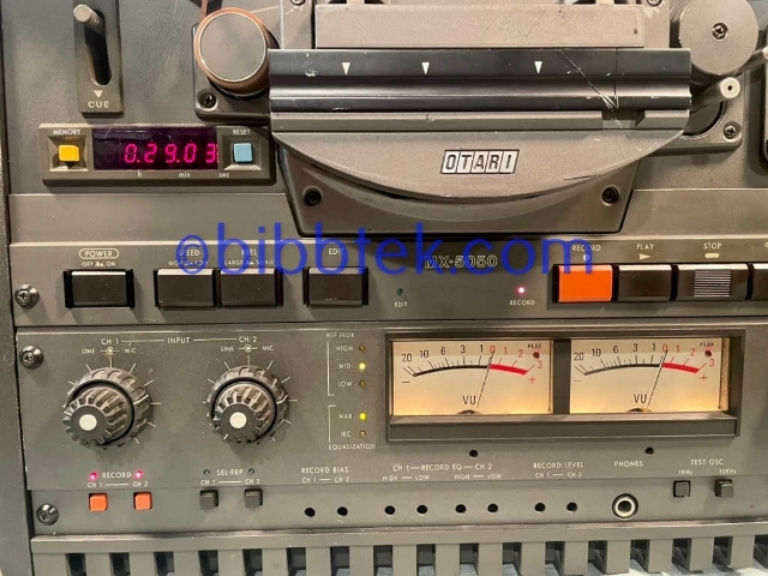 Image sur Otari Model MX5050 BII 2 quarter inch deck,  Good condition.  SN: 18740082.
